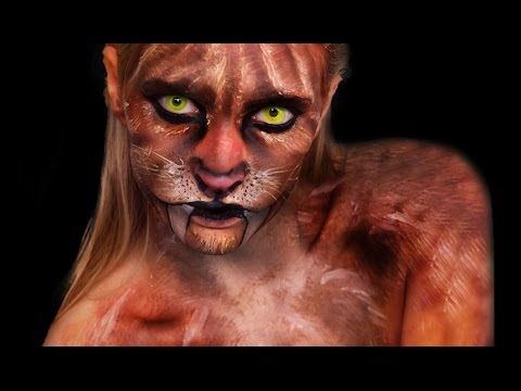 Sabertooth Tiger - Makeup Tutorial!