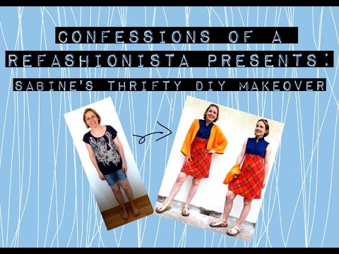 Sabine's Thrifty Refashionista DIY Makeover