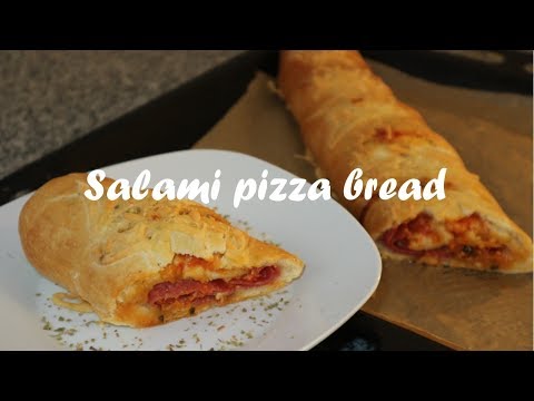 Salami pizza bread recipe