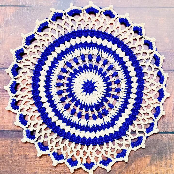 Sapphire Haze Crochet Round Doily.jpg