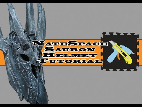 Sauron Cosplay Helmet Tutorial