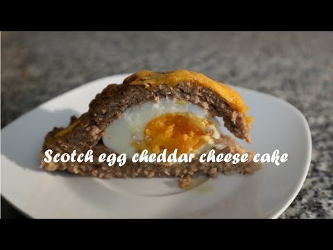 Scotch egg cheddar cheese cake recipe