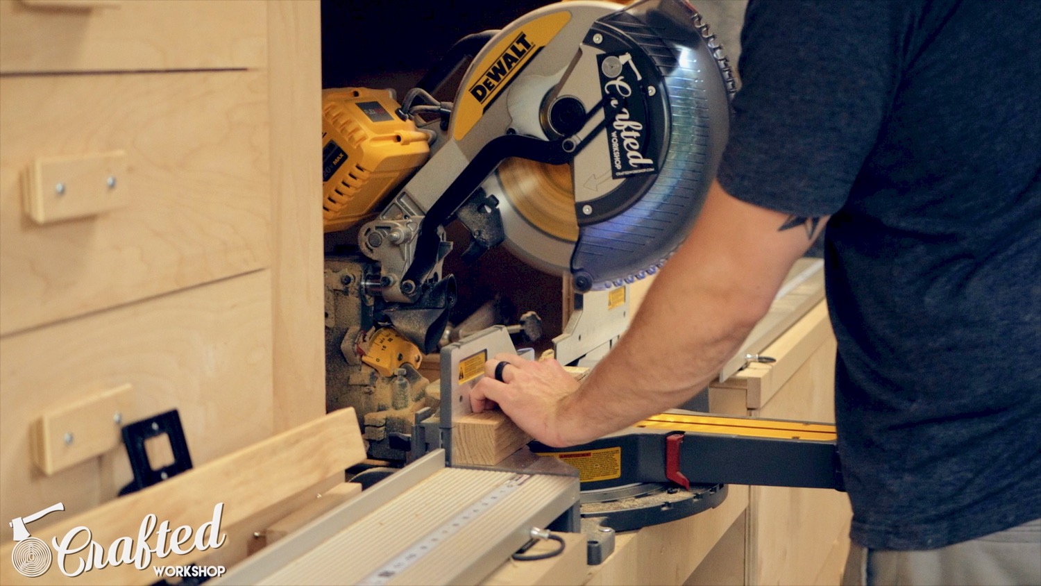 Scrap Wood End Grain End Table | How To Build - Woodworking - 1 (1).jpg