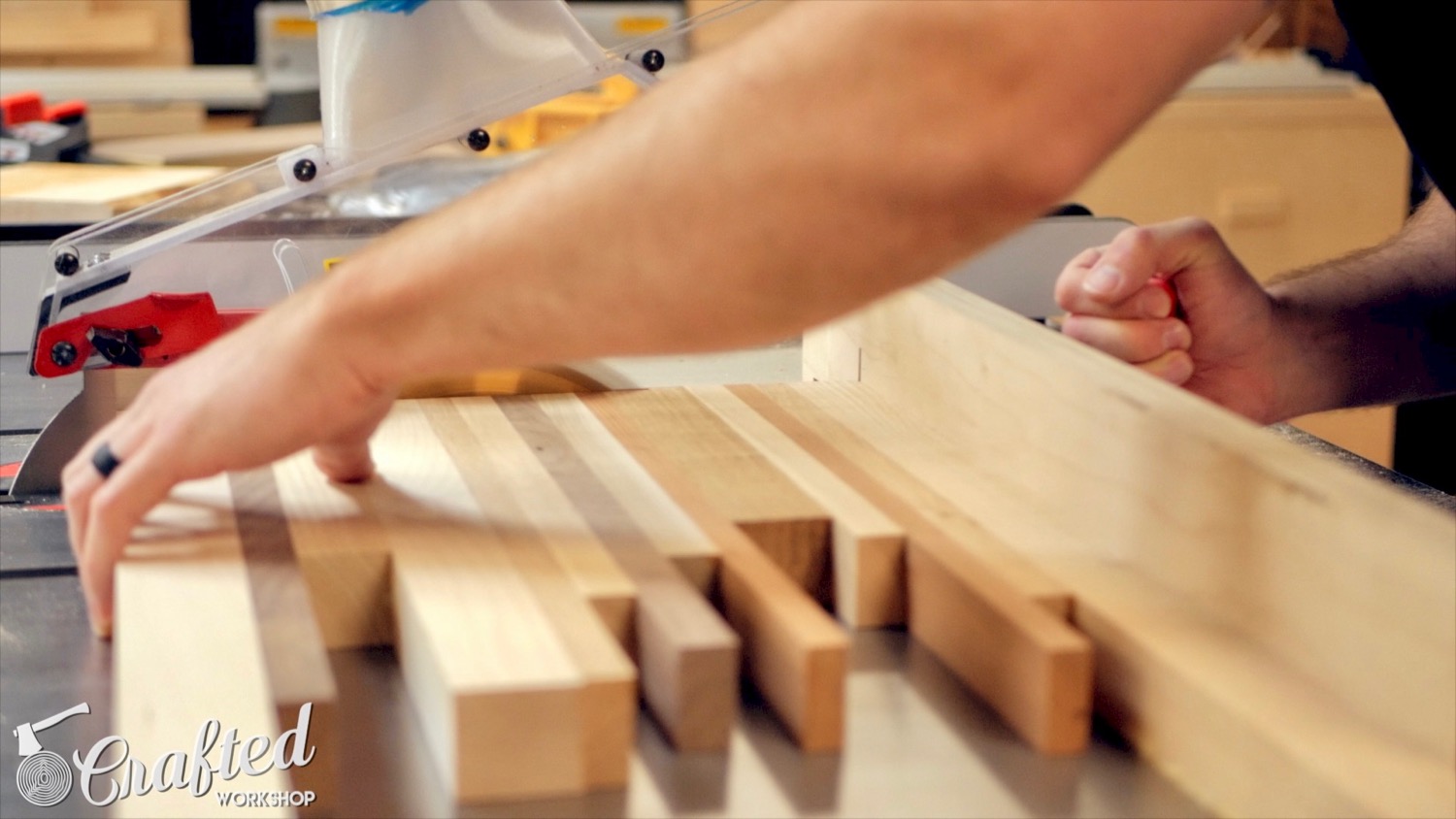 Scrap Wood End Grain End Table | How To Build - Woodworking - 11.jpg