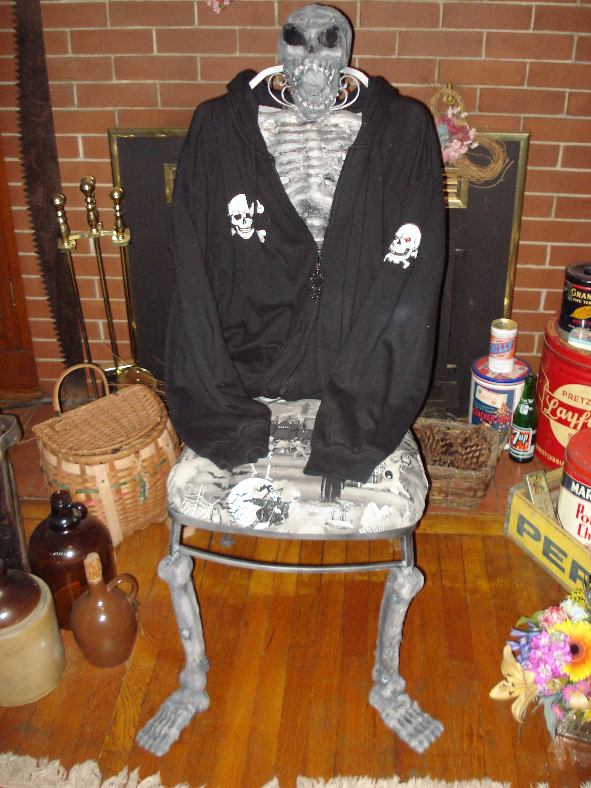 Screamin Skelly Chair with Jacket.JPG