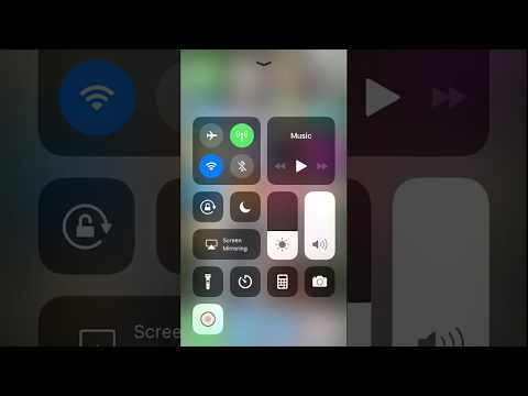 Screen recording and capture with iOS 11