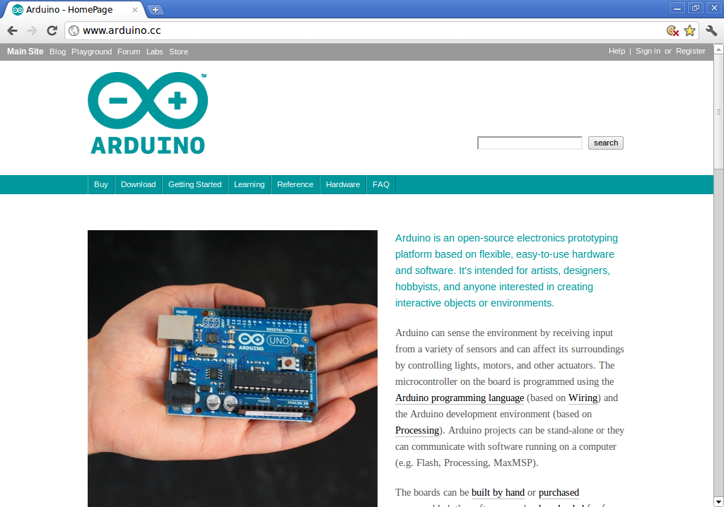 Screenshot-Arduino - HomePage - Chromium.png