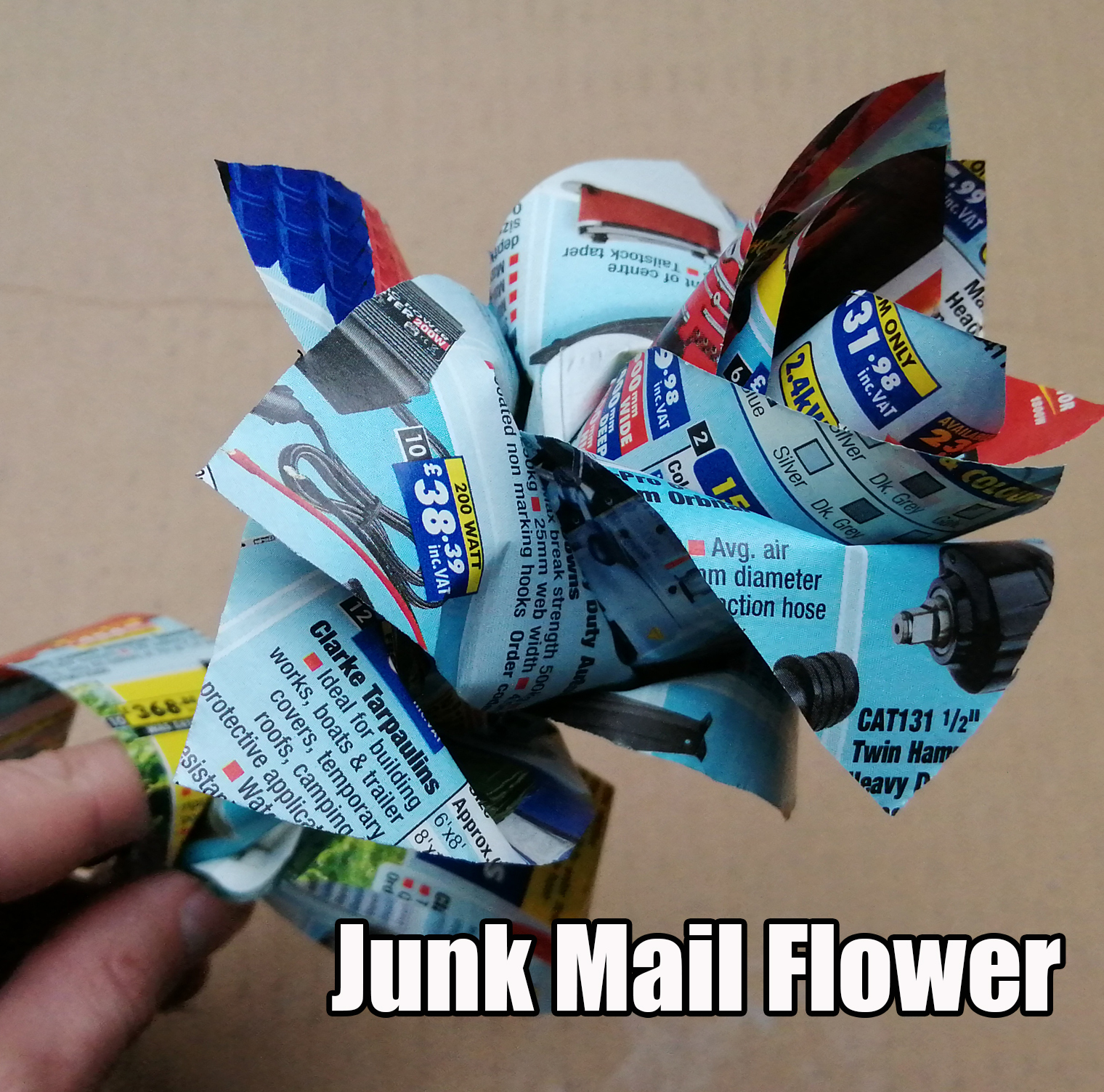 Scribbling on regardless thumbnail_Junkmailflower_instructables.jpg