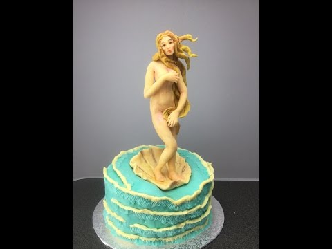Sculpting Venus Cake with Modelling Chocolate / Candy Part 1
