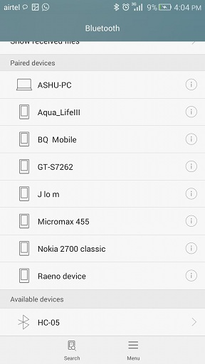 Search the Bluetooth device for pairing..png