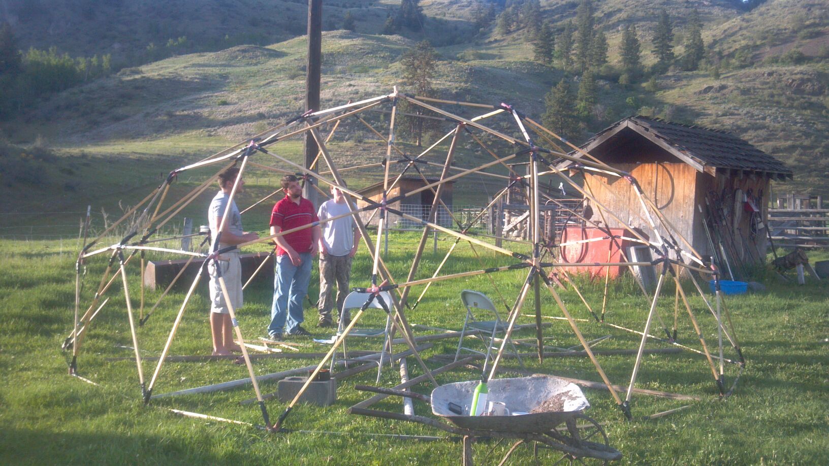 Second Try Geodesic Dome Construction 012.jpg