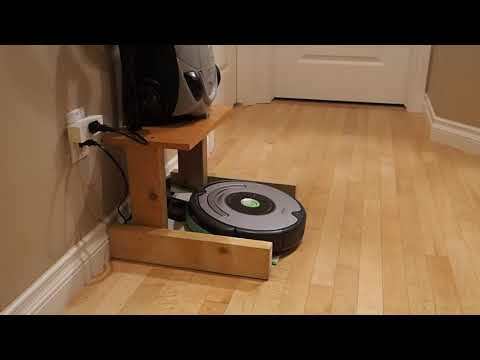 Self-Emptying Robot Vacuum Demo