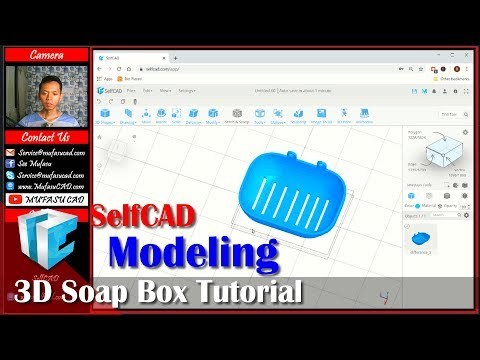 Selfcad 3D Soap Box Modeling Tutorial For Beginner