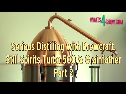 Serious Distilling with Brewcraft, Still Spirits and Grainfather - Part 2 - Alembic VS Reflux