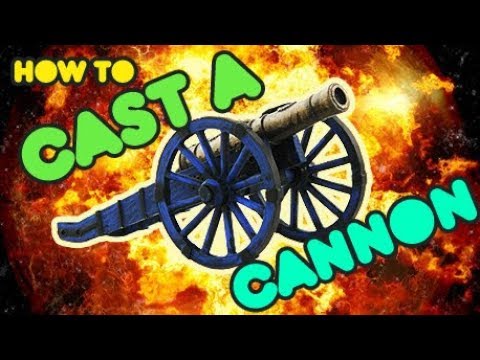 Seven Years War Cannon Casting demonstration from Prince August.