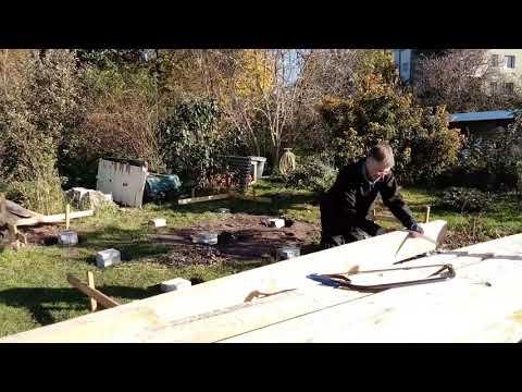 Shed 5 - Subfloor construction 1