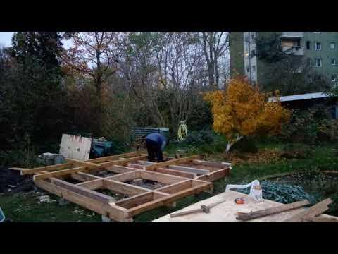 Shed 8 - Roof joinery and last A-frame