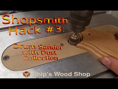 Shopsmith Hack #3: Drum Sander Dust Collection