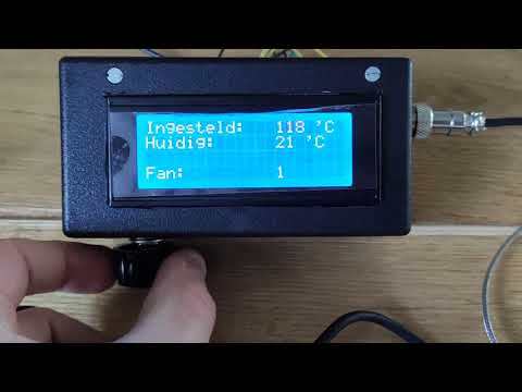 Showing cheap BBQ sensor, almost finished