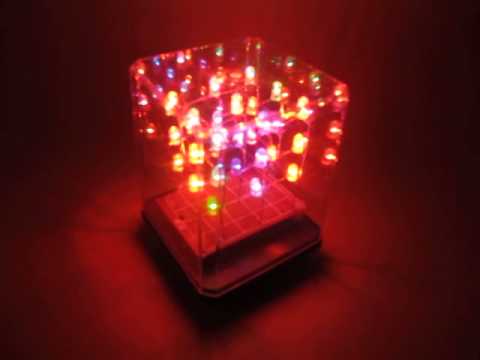 Simple &amp;quot;LED cube&amp;quot; (not using microcontroller)