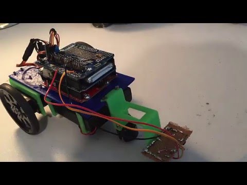 Simple 3D Printed Arduino Based Robot