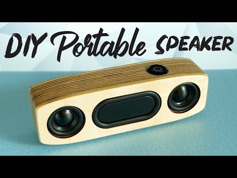 Simple DIY Portable Bluetooth Speaker | HOW TO