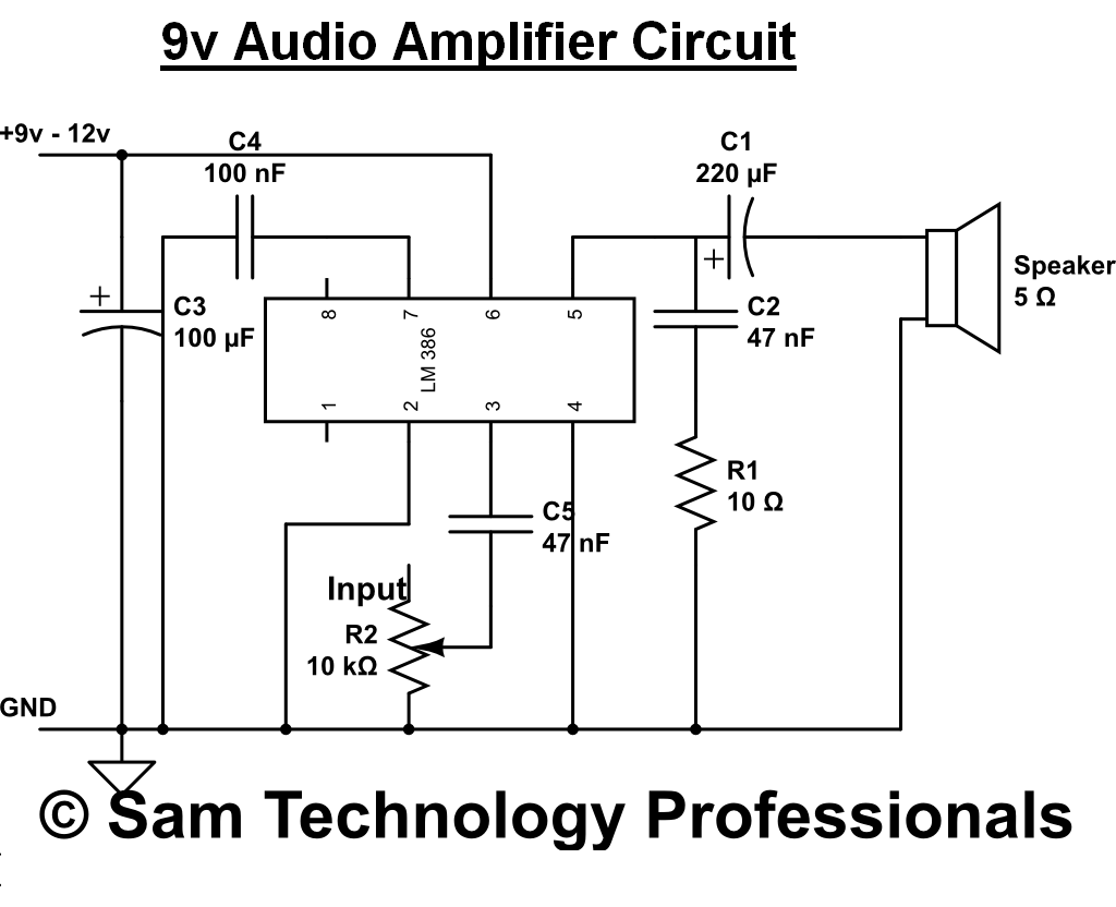 Simple HQ Audio Amplifier.png