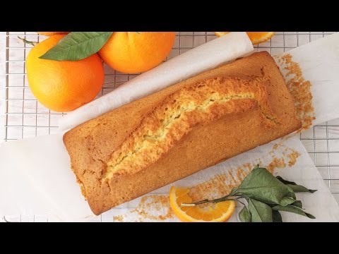 Simple Orange Loaf Cake Recipe | HappyFoods