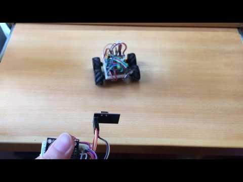 Simple RC Mecanum Wheels Robot wif Arduino