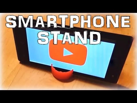 Simple Smartphone Stand (using a plastic bottle cap)