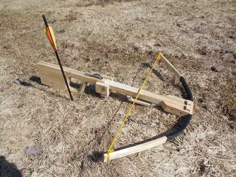 Simple Trigger Crossbow Mechanism