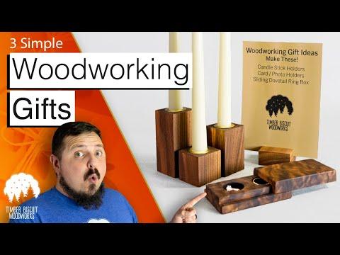 Simple Woodworking Projects for GIFTS! Make These!