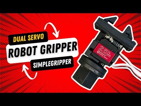 SimpleGripper - an Open-source Parallel Gripper With Articulating Wrist