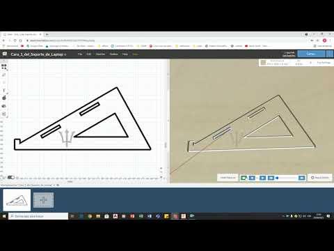 Simulation on Inventables-Easel