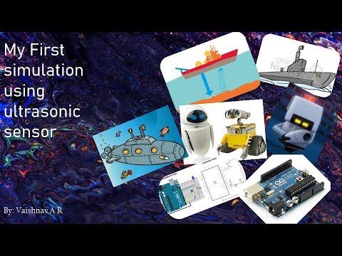 Simulation using ultrasonic sensor/ Vaishnav AR