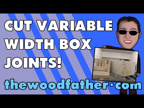 Single Blade Box (Finger) Joint Jig Follow Up - TheWoodfather