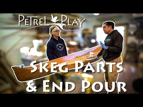 Skeg Parts and End Pour - Petrel Play SG - E16