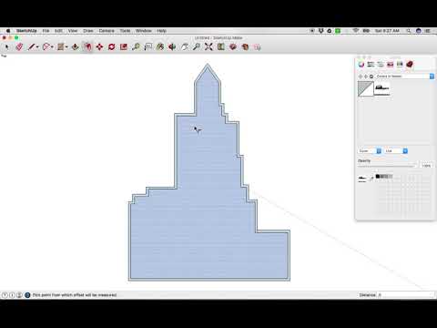 SketchUp Image Trace Tutorial Part 3