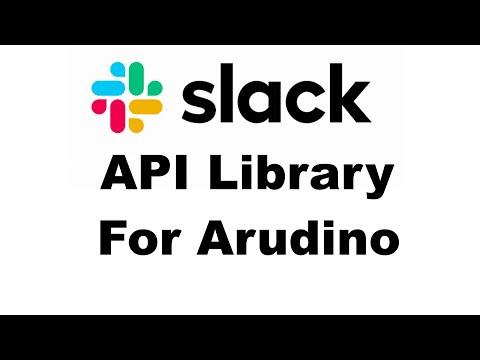 Slack API library for Arduino