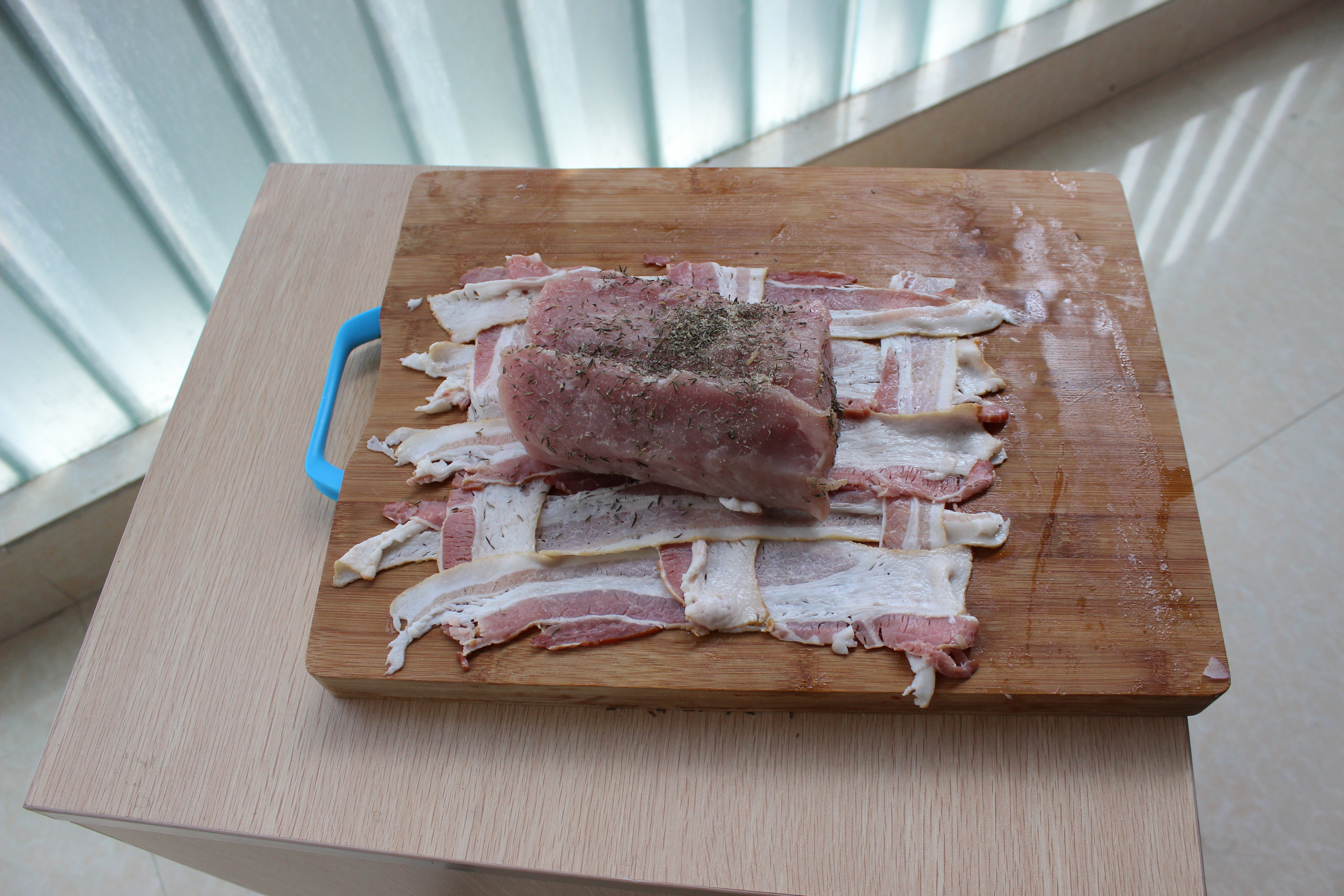 Slow Roasted Loin Meat to Lattice 2.JPG