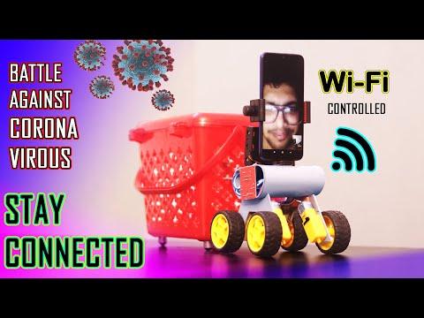 Smart Anti-Epidemic Wi-fi Robot for COVID-19 Corona Virus