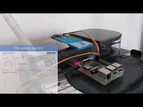 Smart Coffee Machine Pump Controlled by Raspberry Pi &amp;amp; HC-SR04 Ultrasonic Sensor