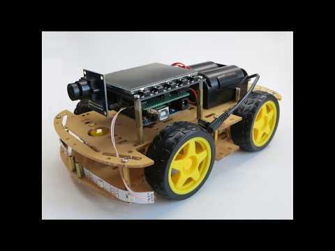 Smartphone Bluetooth controlled 4WD Robot Car with OV7670 video streaming