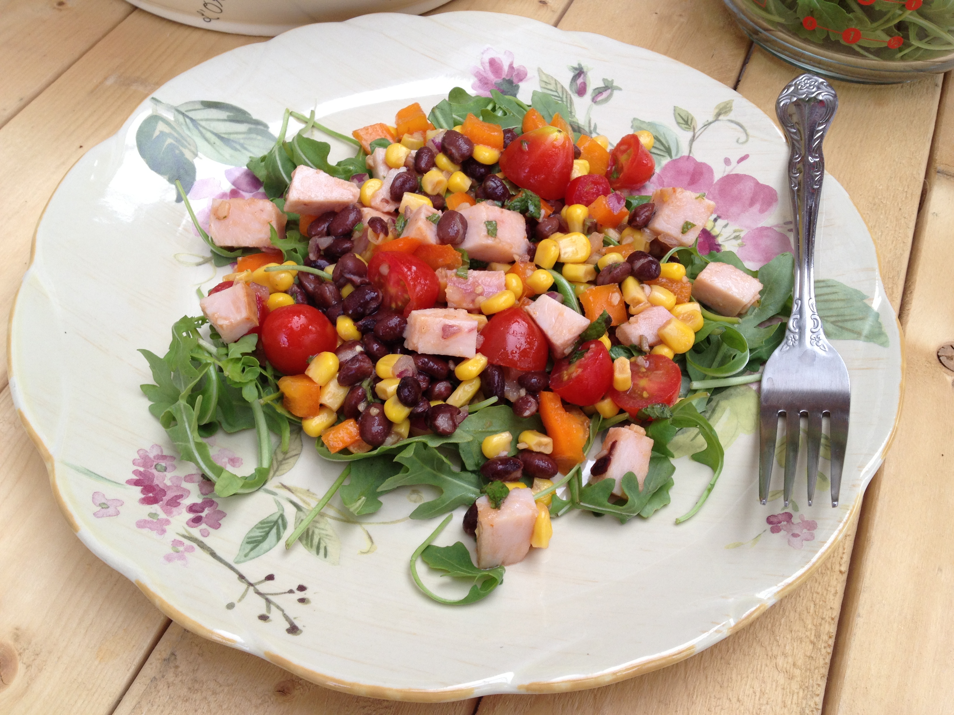 Smoked Turkey Black Bean Bell  Pepper and Corn Salad.jpg