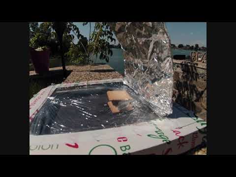 Smores Solar Oven Timelapse