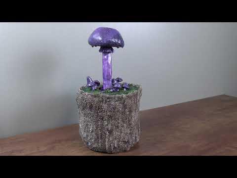 Sneak Peek Mushroom Water Fountain