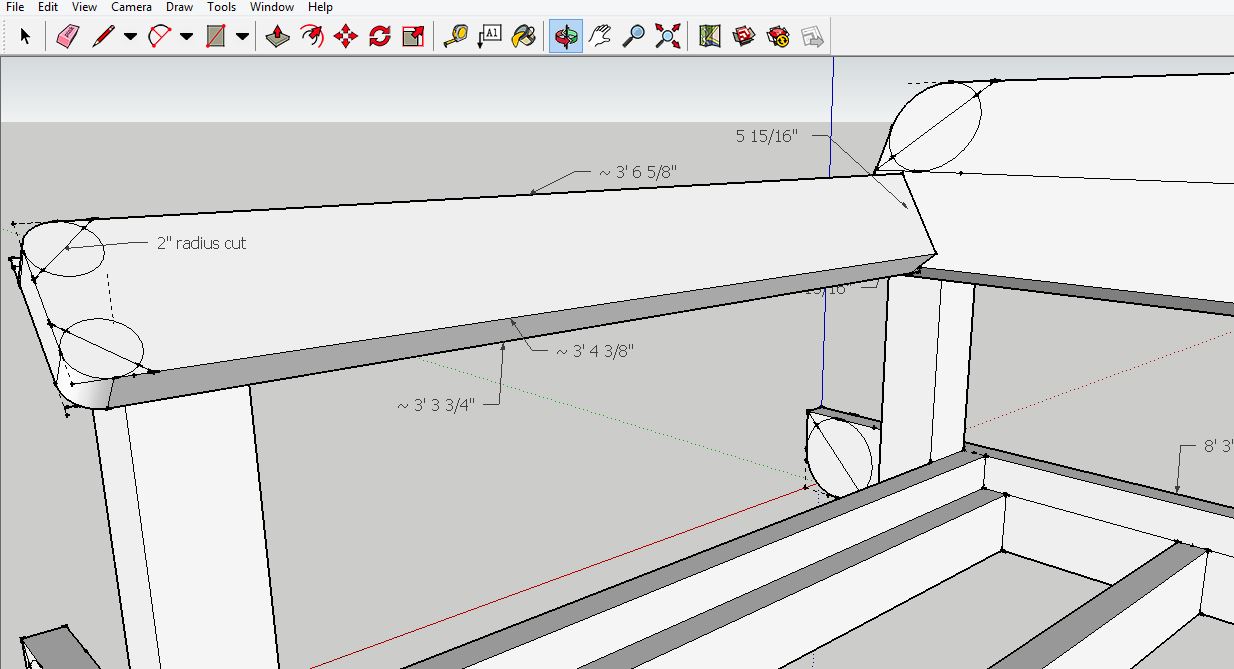 Snip front 2x6 arm rest board 3ft 6  other dimentions cut-left side.JPG