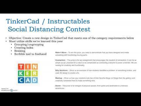 Social Distancing with TinkerCad Instructable