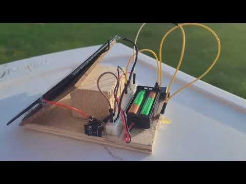 Solar Panel Battery Charger and Light!