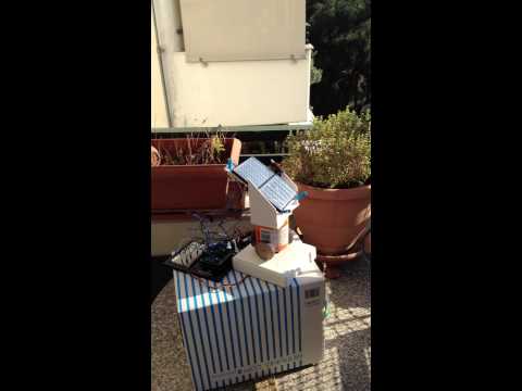 Solar Tracker model with arduino and every day materials